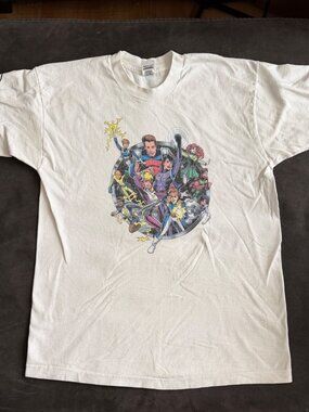 Vintage DC Comics Legion Of Super-Heroes Graphic T-Shirt L